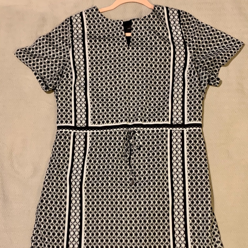 The Limited Black & White Dress